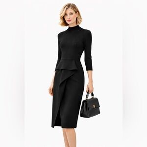 HUGO BOSS elegant Black Dress